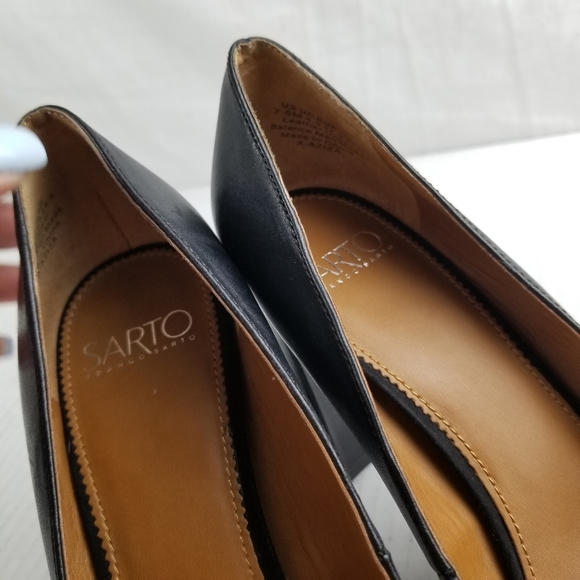 Franco Sarto Leather Pumps - Picture 9 of 11